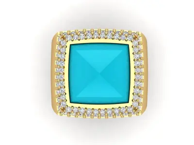 Jewelry ring 357 3D print model