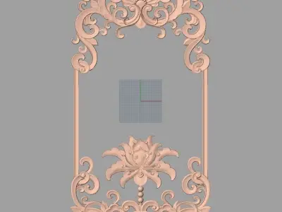 Artcam Aspire 3D relief models STL Files used for CNC E571 3D model