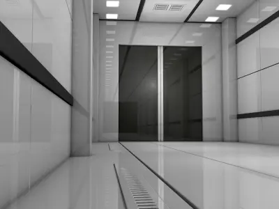 Apartment Corridor 3D model order