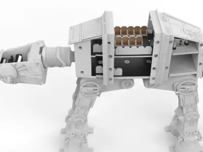Star Wars AT-AT 3D print model