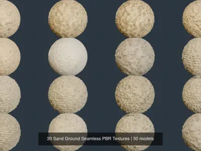 30 Sand Ground Seamless PBR Textures Texture