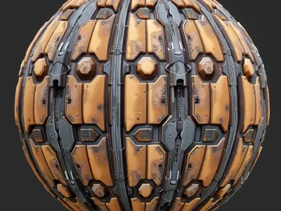 Sci-FI Seamless Texture  Texture 4