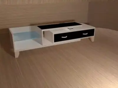 Television table   3D model