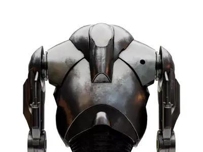 B2 Battle Droid - Star Wars Low-poly 3D model