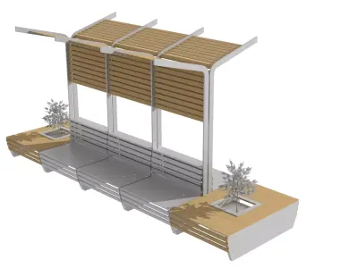 Street Furniture 3D model