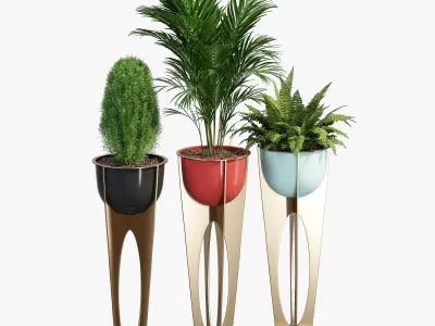 Nyma vase By Bloss 3D model