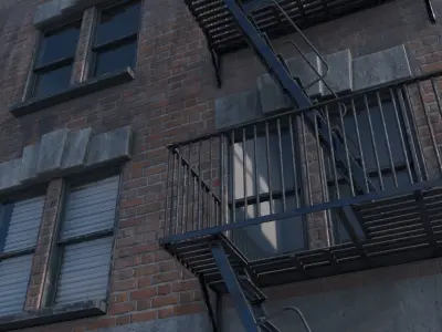 New York building 3D model