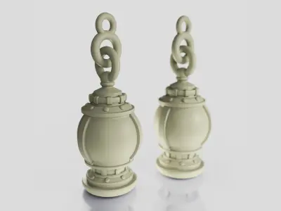 Steampunk Lanterns 3D print model