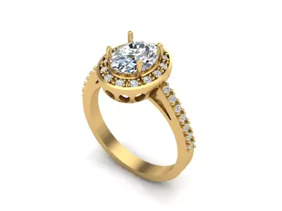 Jewelry ring 397 3D print model