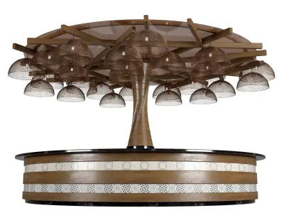 Loft  bar 3D model