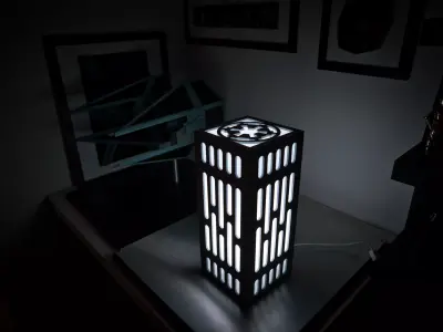 Japan-Style Imperial Lamp 3D print model