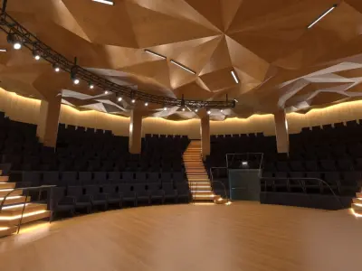 Theatre or Concert Hall Vol 2 3D model