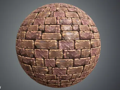 Stylized Ground Mix Vol 38 - Hand Painted Textures Texture