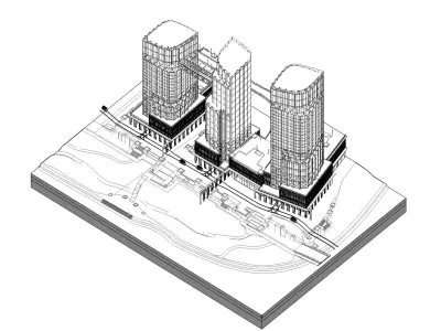 Large Urban Scheme 3D model