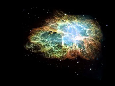 Crab Nebula 3D model