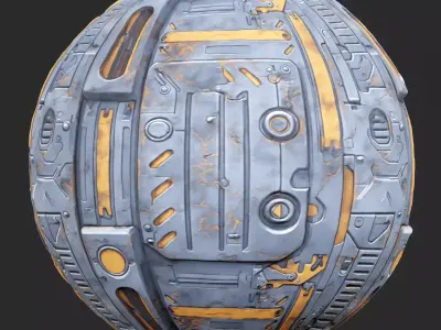 Sci-FI Seamless Texture  Texture order