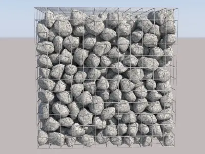 Gabion Cube 3D model