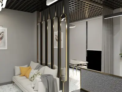 Small Office 3D model