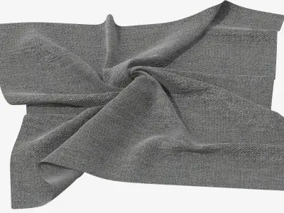 Fabric Set V2 Low-poly 3D model