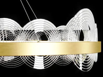 Lampatron VETORA chandelier 3D model