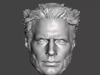 Henry Cavill as Wolverine 3D model