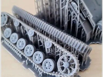 SU-76i 76mm SPG commander version - Soviet army WW2 Second World 3D print model