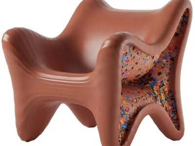 Magis IN-SIDE Polyethylene easy chair 3D model