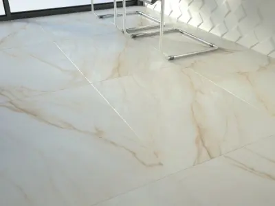 FLAVIKER SUPREME GOLDEN CALACATTA SILVER DREAM Set 02 3D model