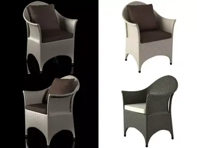 Marrakesh Armchair 3D model