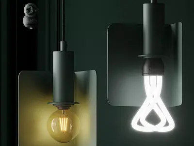 CORNER Lamp Big by FILD 3D model