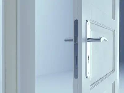 White Door 35 3D model