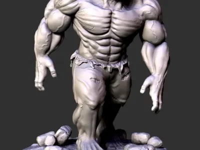 Hulk 3d print 3D print model