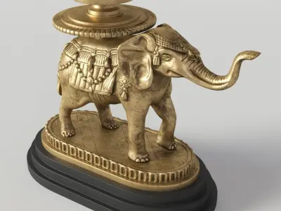 Hurricane Elephant 3D model