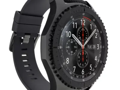 Samsung Gear S3 Fontier whatches 3D model