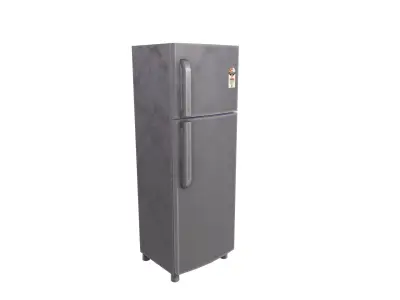 Refrigerator Low-poly 3D model
