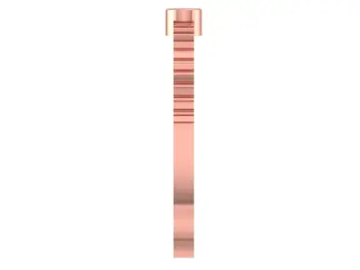 Solitaire Women Light Weight Band Ring 3D print model 27