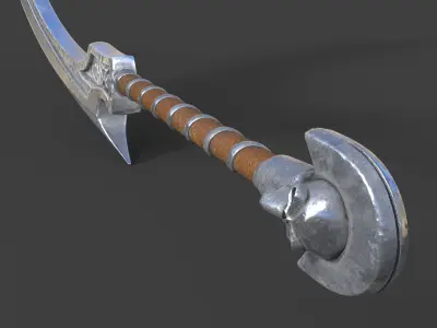 Egypt Sword Low-poly 3D model