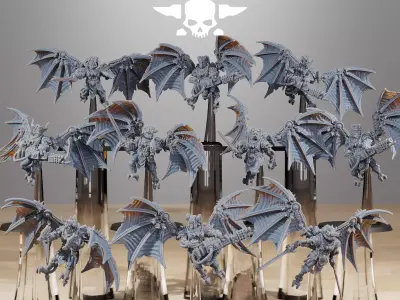 Pythonicus Flyers 3D print model