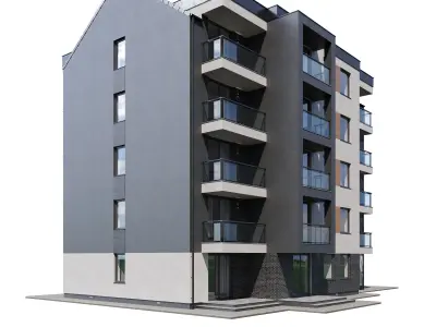 Residential building  V1 3D model