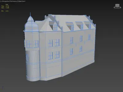 Saint Vith Low-poly 3D model