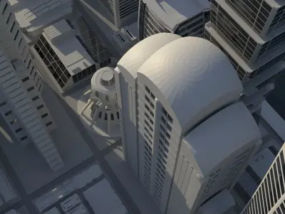 Future City Maya  3D model