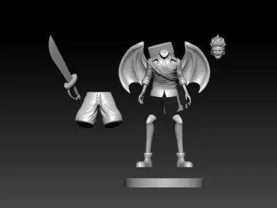 Doringo - Roger Pirates - One piece 3D print model