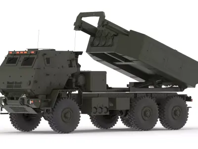  M142 HIMARS 3D model