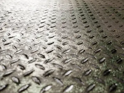 Custom Metal Plate  3D model