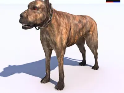 Vicious Dog 3D model