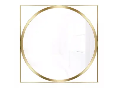 Mirror in a metal frame GZ-M1030 3D model