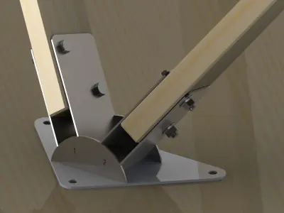 Arbour 7x7x4m 3D model