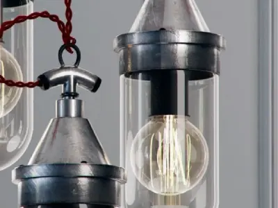 Hanging lamp Romatti Pack 3D model