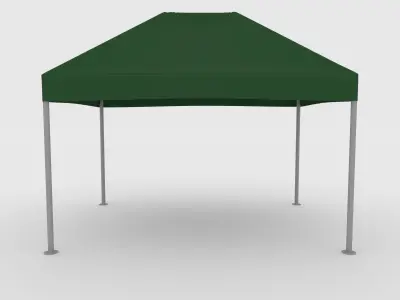 Gazebo Tent 6 250 cm X 350 cm 3D model