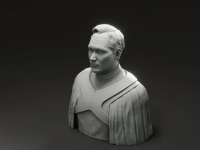 Jimmy Smits - Bail Organa - Star Wars Revenge of the Sith 3D print model